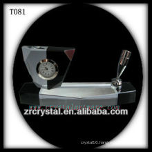 Wonderful K9 Crystal Clock T081